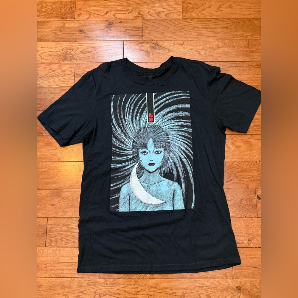 Junji Ito Uzumaki Graphic Short Sleeve T-Shirt